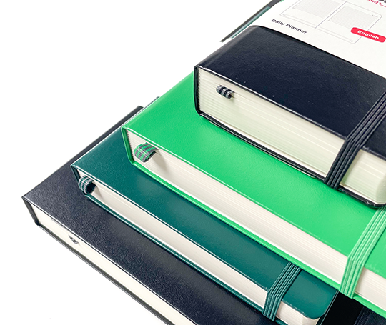 Leuchtturm - agenda 2026 A6 - rigide 1 jour/page - Black