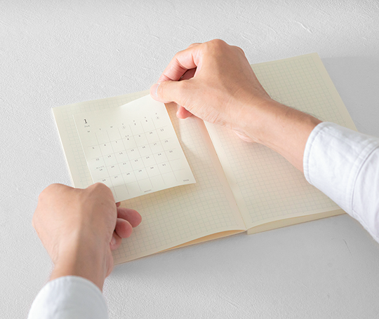 Midori MD Paper - autocollants agenda 2026