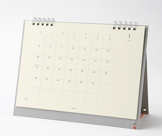 MD Paper calendrier de bureau mensuel 2026