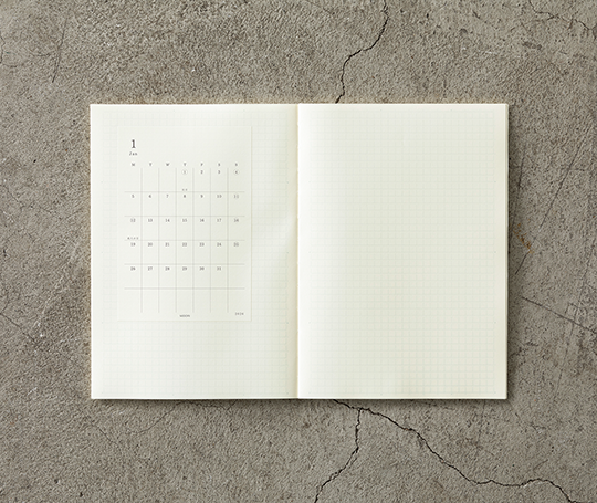 Midori MD Paper - autocollants agenda 2026