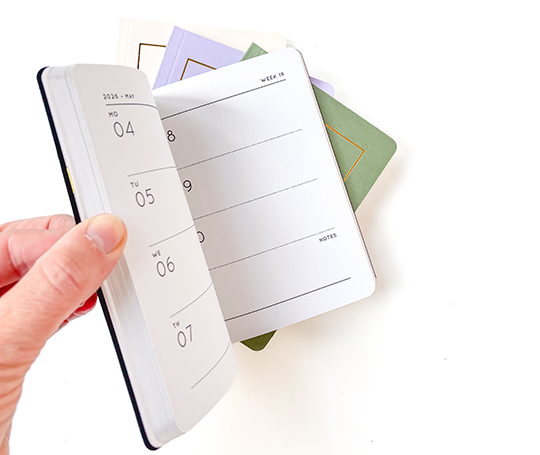 Agenda de poche 2026 - Vellum White