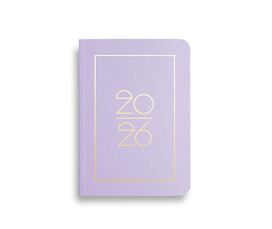 Agenda de poche 2026 - Lavender