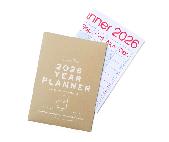 Crispin Finn - Year Planner 2026 (portrait)