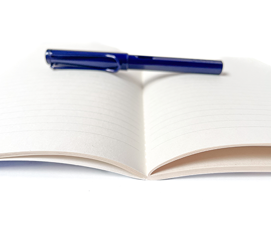 Carnet cousu - Nuages