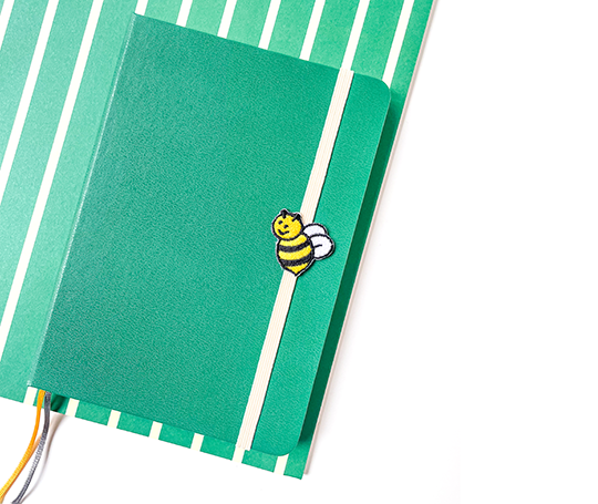 Notem - grand carnet VITA  - Green & Yellow