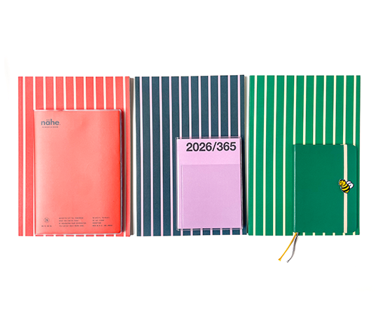 Notem - grand carnet VITA  - Green & Yellow
