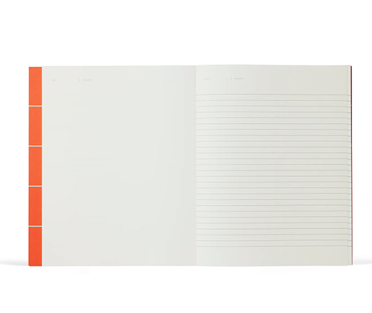 Notem - Carnet UMA - Orange Check - Large