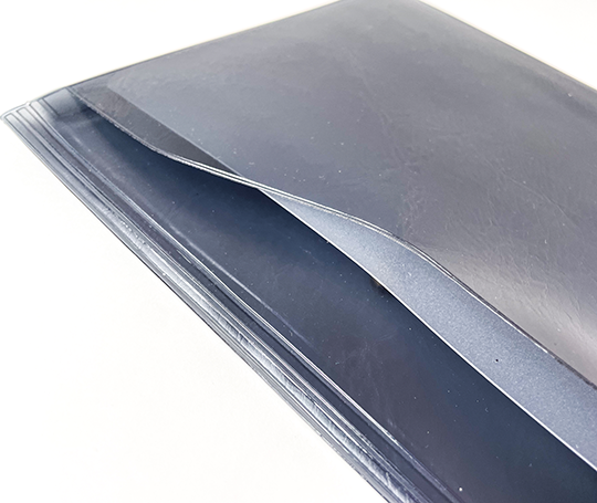 Pochette Nähe A5 - gris transparent