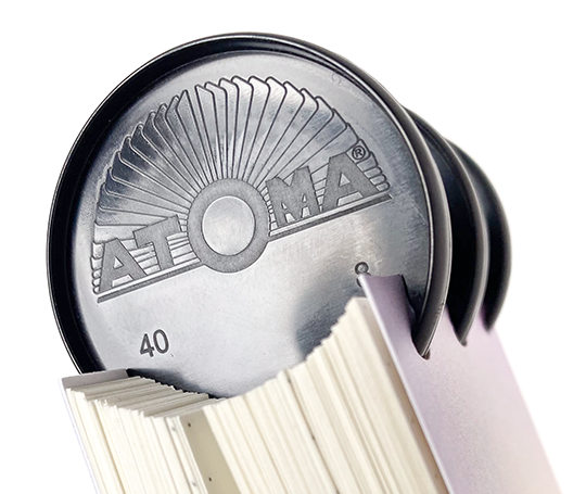Atoma - anneau en plastique 40 mm - Noir