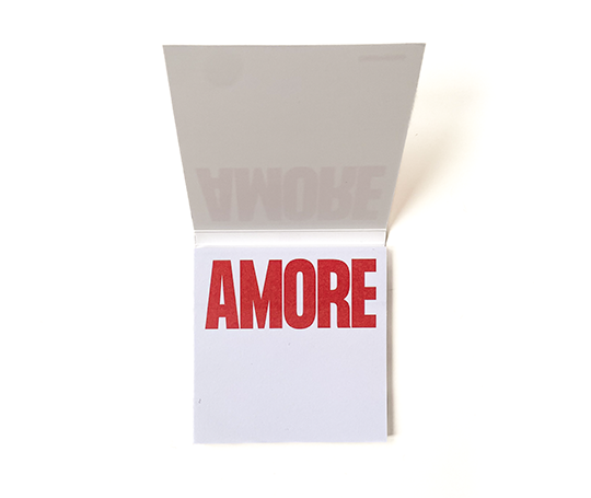Notes adhésives AMORE