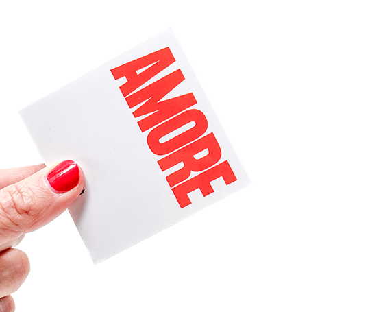 Notes adhésives AMORE