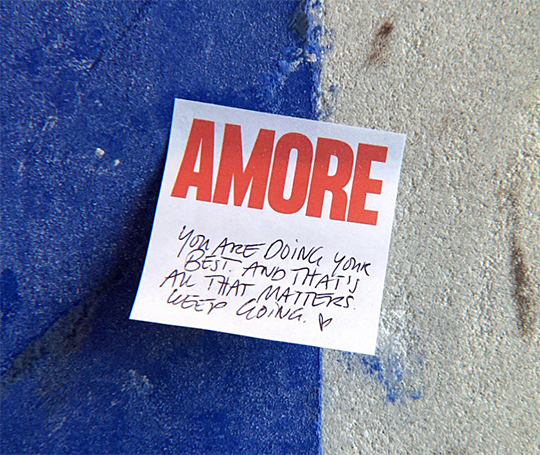 Notes adhésives AMORE