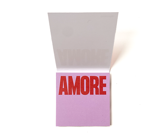 Notes adhésives AMORE