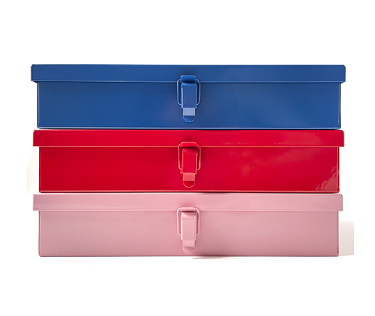 Boîte en métal - Bleu