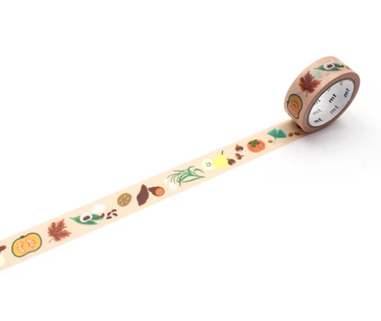 MT x Léa Maupetit - washi tape Golden Autumn