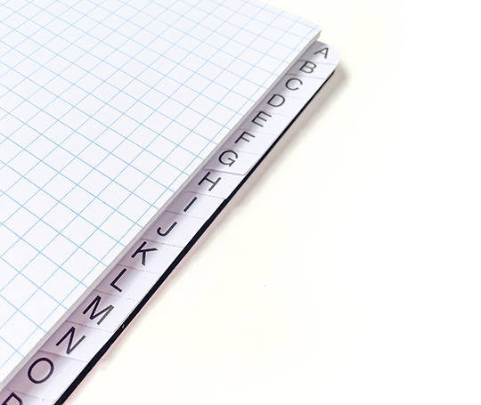 Atoma - Répertoire A5 - Noir