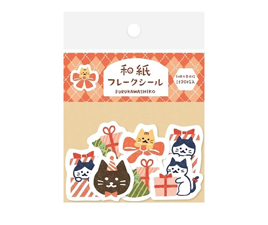 Autocollants "flake" - Chats & cadeaux