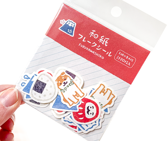 Autocollants "flake" - Japon