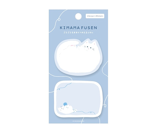 Duo de notes adhésives - Chats