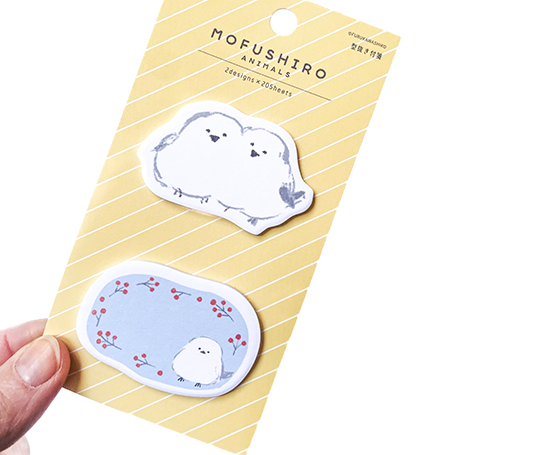 Duo de notes adhésives - Mésanges