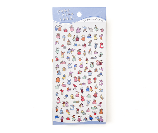 Planche d'autocollants - Mini personnages