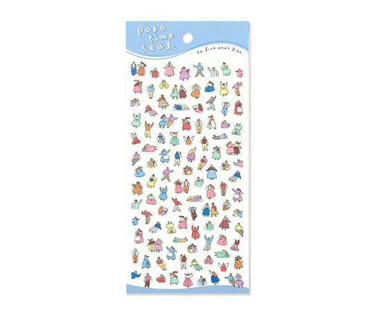 Planche d'autocollants - Mini personnages