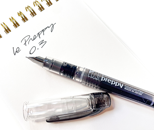 Platinum - stylo-plume Preppy  - Noir