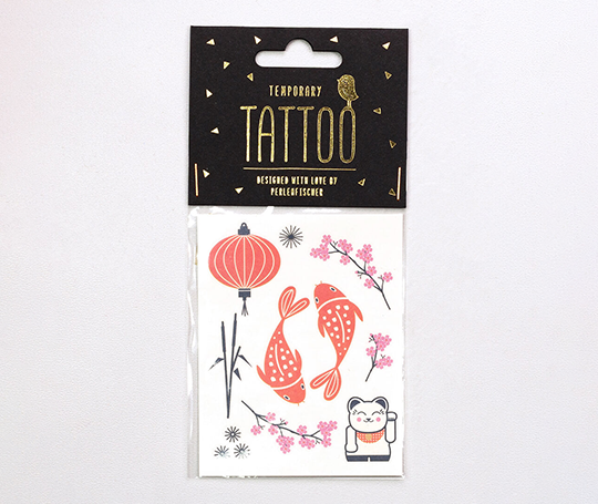 Mini tatouages éphémères - Japon
