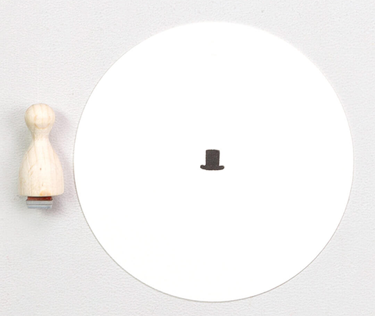 Cachet - Mini chapeau haut-de-forme