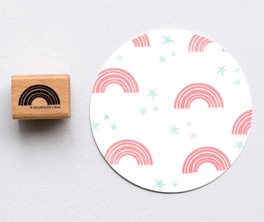 Cachet - Arc-en-ciel