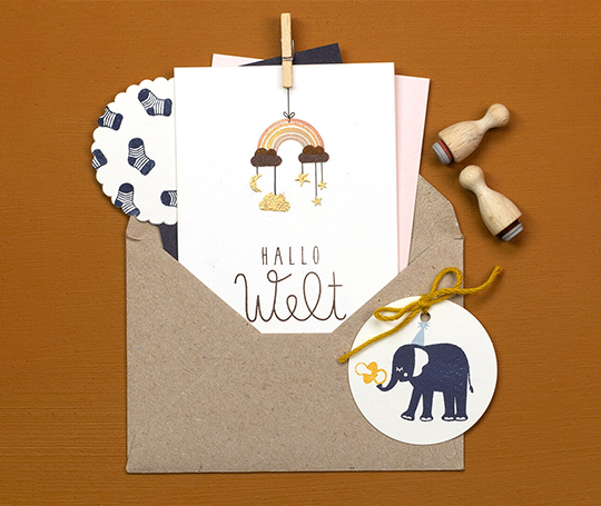 Cachet - Arc-en-ciel