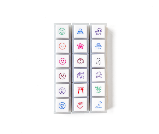 6 Cachets pré-encrés - Emotions