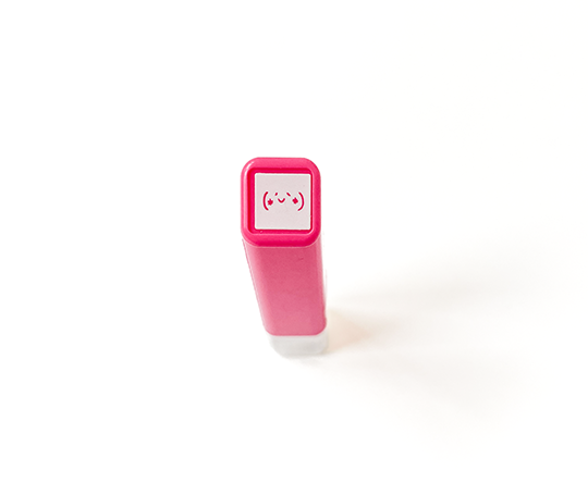 Mini cachet pré-encré - Petit visage