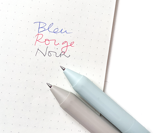 Uni-ball - Stylo-bille Jetstream à 3 couleurs - Greige