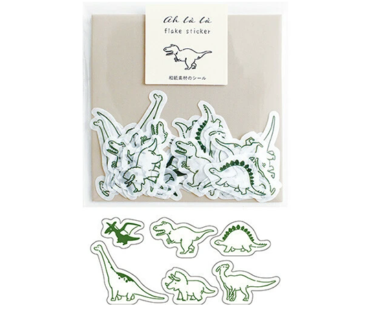 Autocollants "flake" Ah là là - Dinosaures