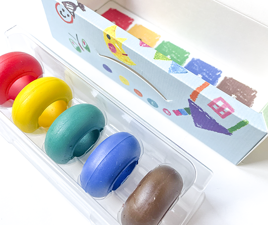 Boîte de 5 pastels pour enfant