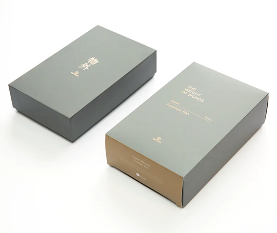 Ystudio stylo-plume en laiton - Rouge