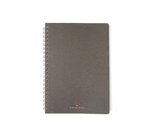 Carnet à spirale "Find" - Charcoal