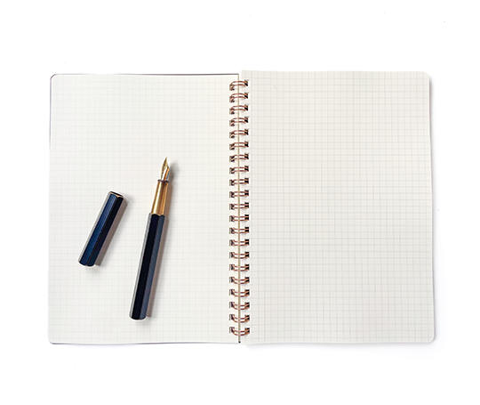 Carnet à spirale "Find" - Charcoal