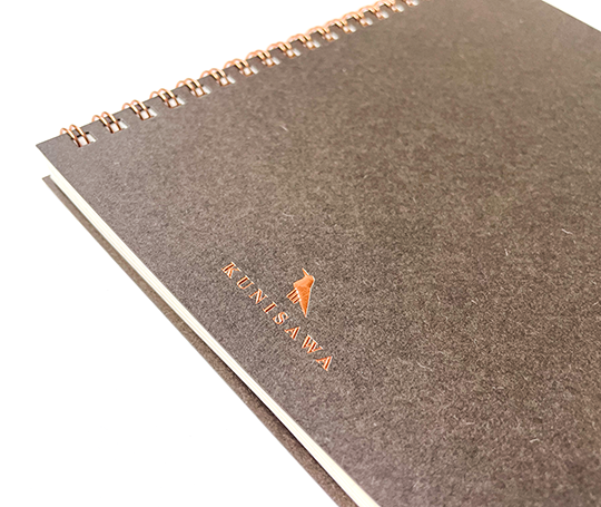 Carnet à spirale "Find" - Charcoal