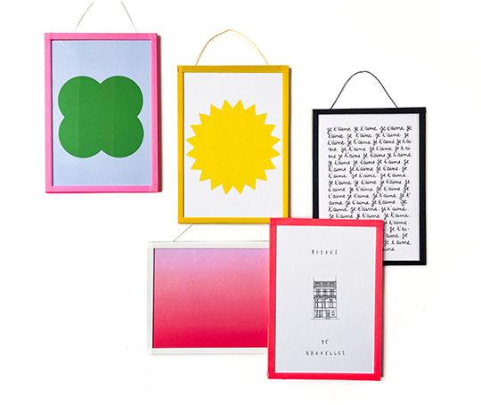 Cadre photo fait main - A6