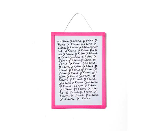 Cadre photo fait main - A6