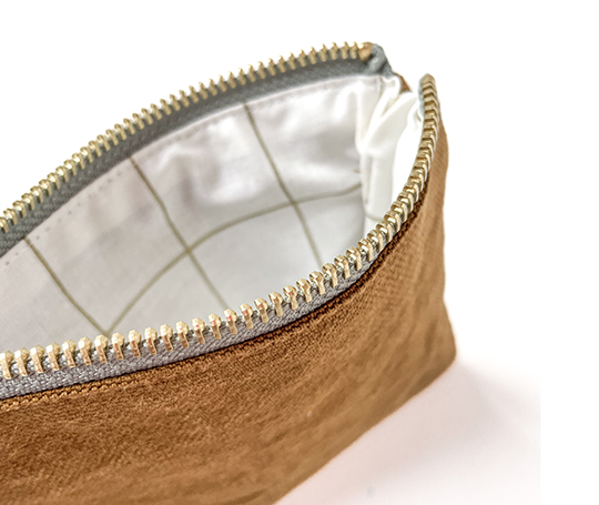 Petite pochette en coton - Nuts