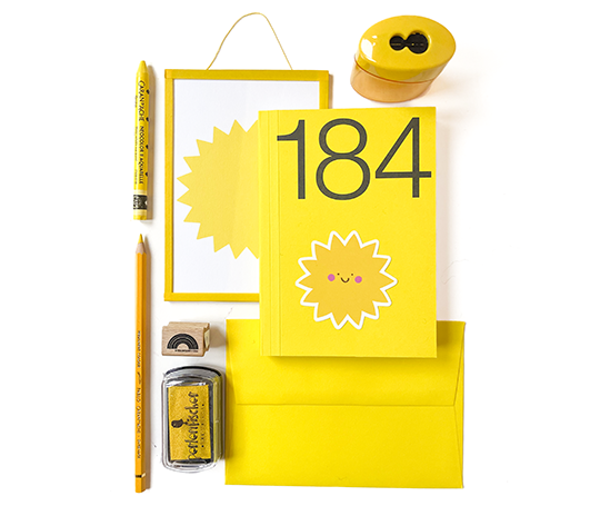 Marjolein Delhaas journal 184 (+ housse) - Y012 Yellow