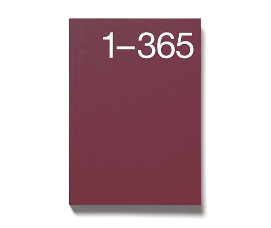 Marjolein Delhaas journal 365 (+ housse) - No 1955 Bordeaux