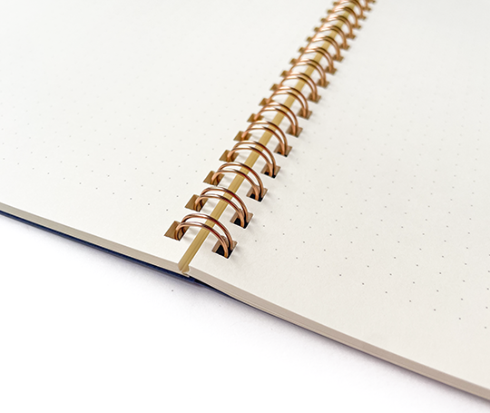 Carnet à spirale "The Executive" - Indigo