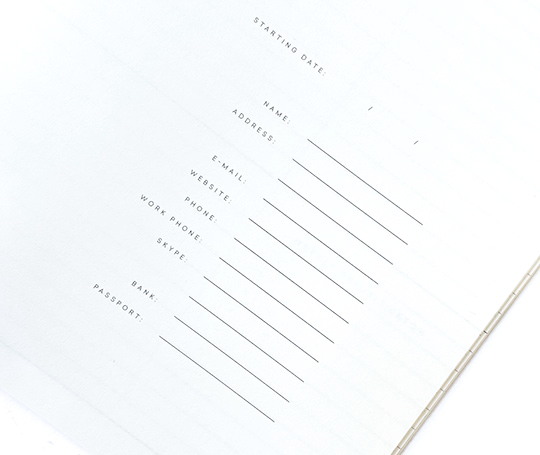 Notem - Planificateur MILO - semainier