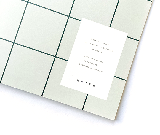 Notem - Planificateur MILO - semainier