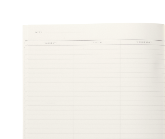 Notem - Planificateur MILO - semainier