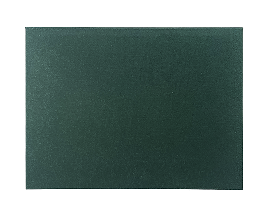 Boîte livre toilée - vert sapin